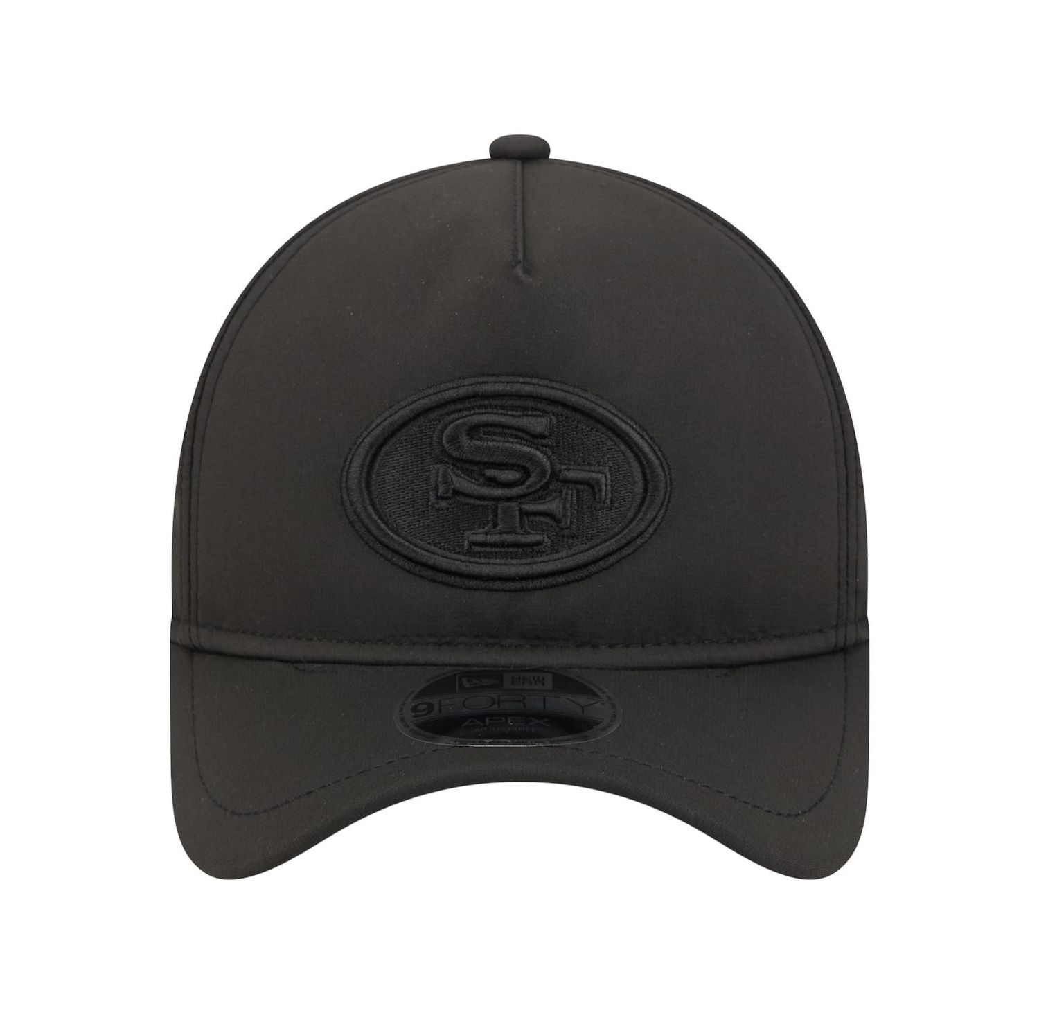 Men's Black San Francisco 49ers Apex 9FORTY Adjustable Hat