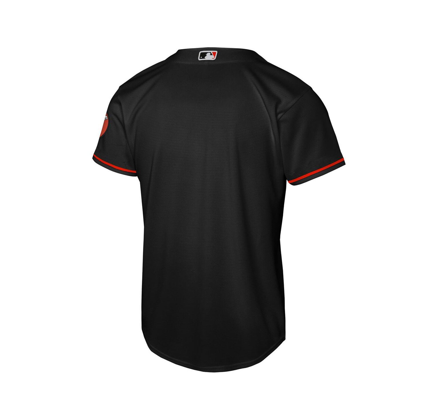 Big Boys and Girls Black Baltimore Orioles Alternate Stadium Jersey