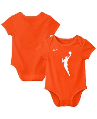 Baby Boys and Girls Orange WNBA Essential Logo Bodysuit