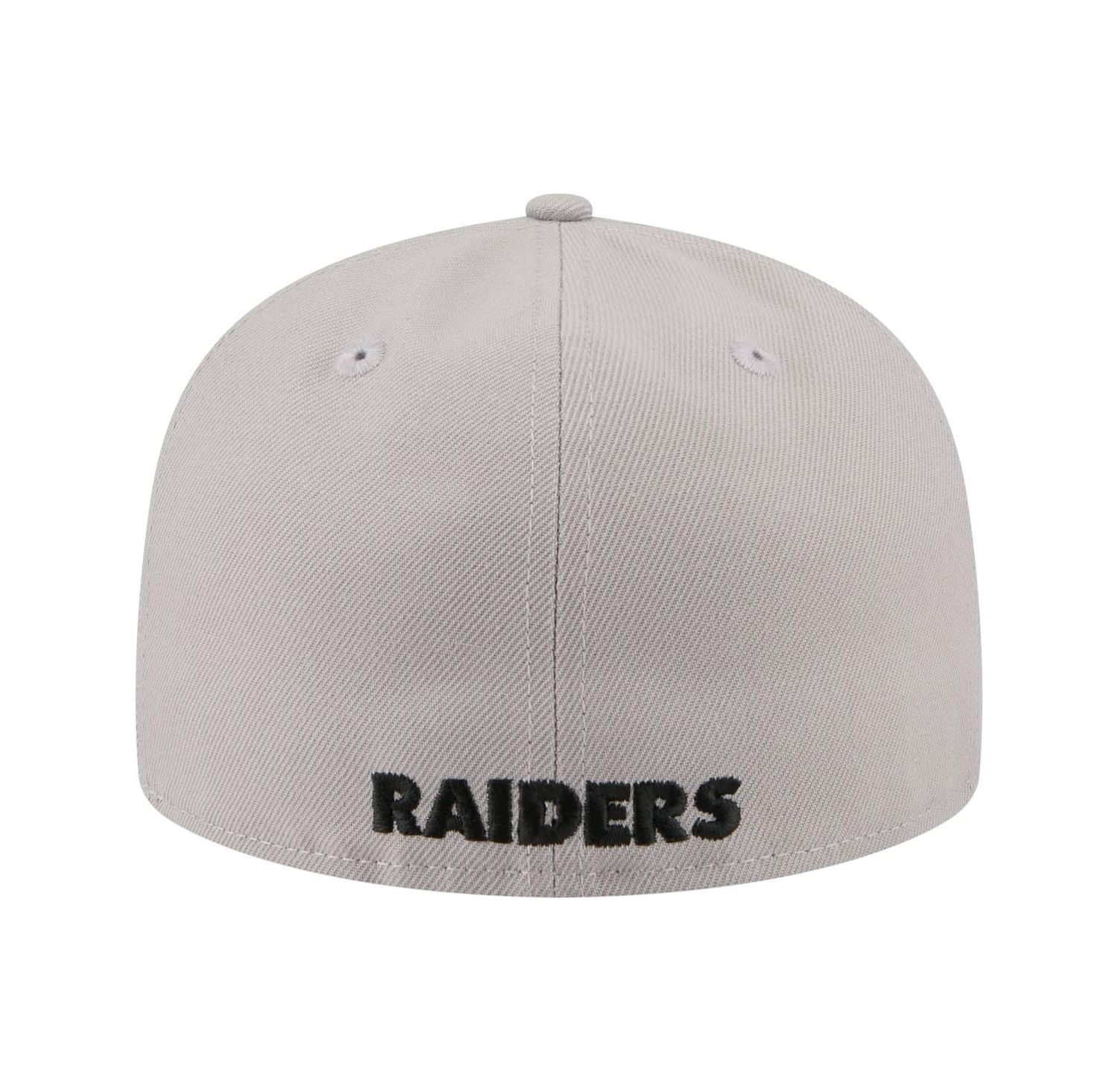 Men's Gray Las Vegas Raiders 59FIFTY Fitted Hat