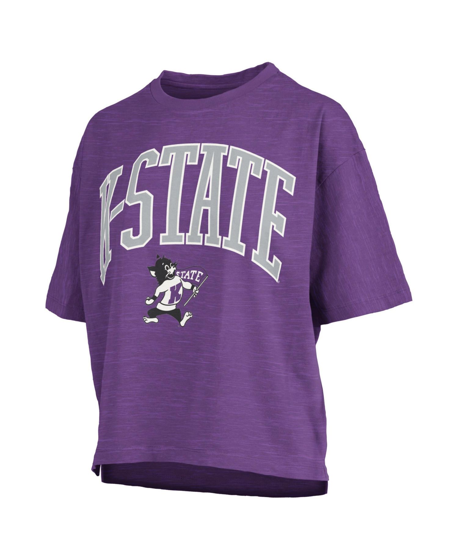 Women's Purple Kansas State Wildcats Nelson T-Shirt