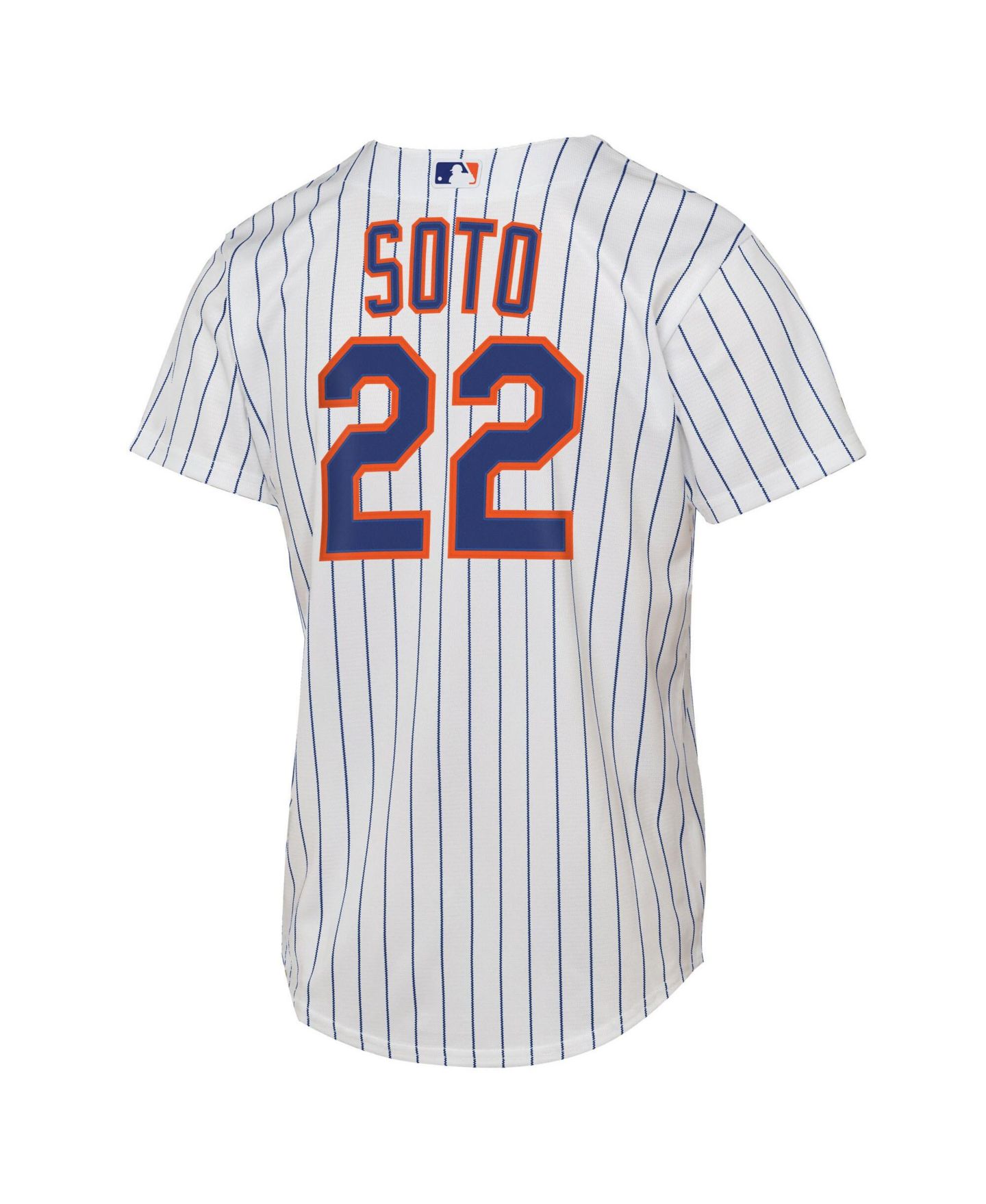 Детский топ Nike Juan Soto White New York Mets Home Replica Player Jersey — фото 3