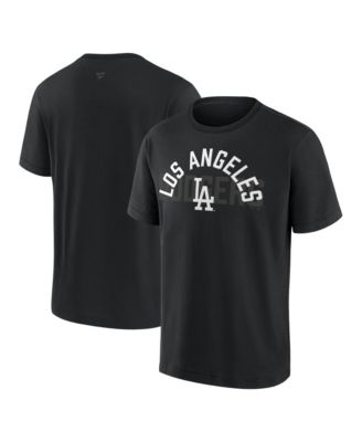 Men's Los Angeles Dodgers Black Out Heavyweight T-Shirt