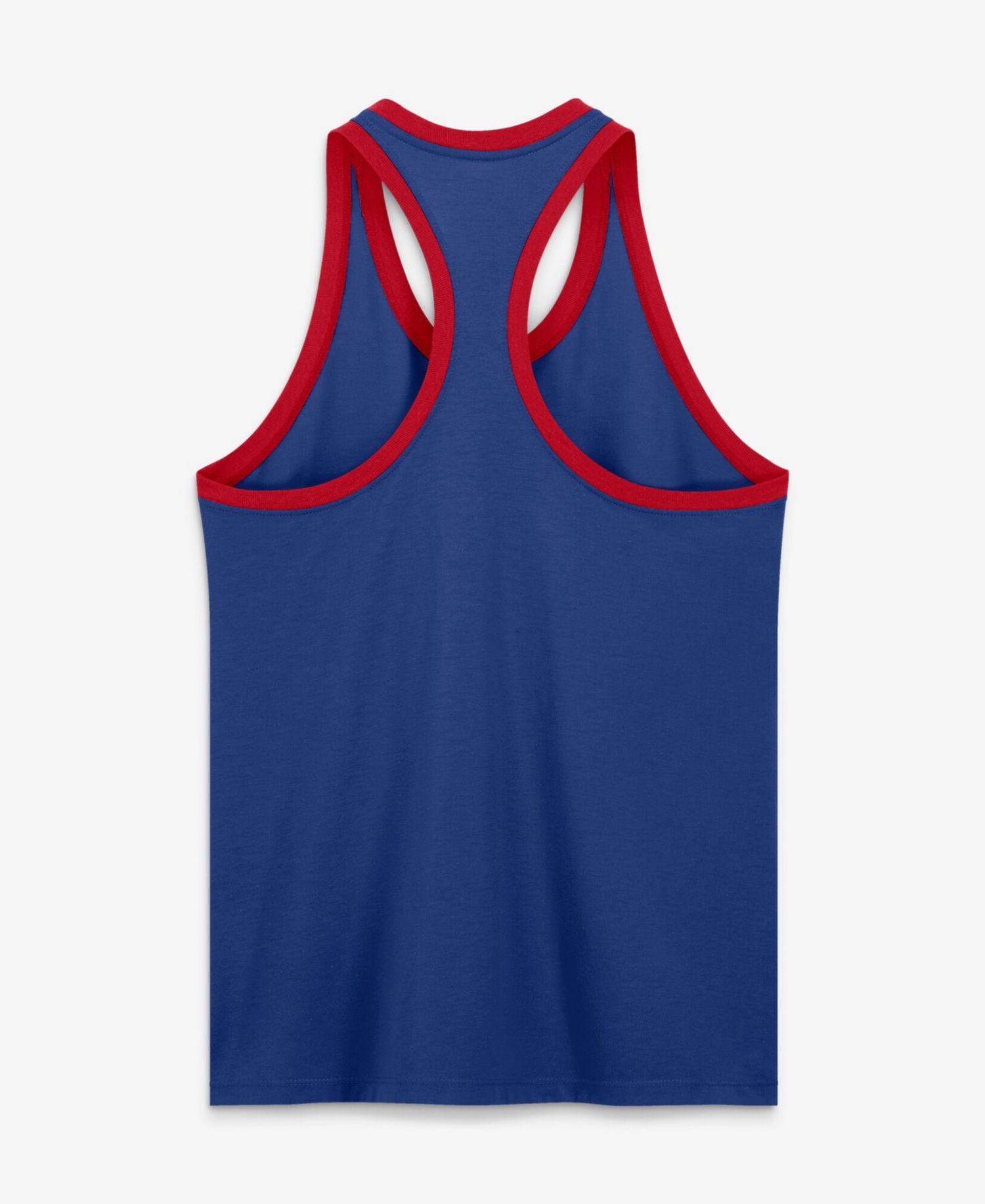 Women's Royal Philadelphia Phillies Tri-Blend Dri-FIT Racerback Tank Top