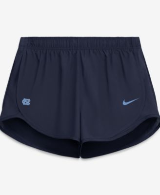 Women's Navy North Carolina Tar Heels Tempo Mid-Rise Dri-FIT Shorts