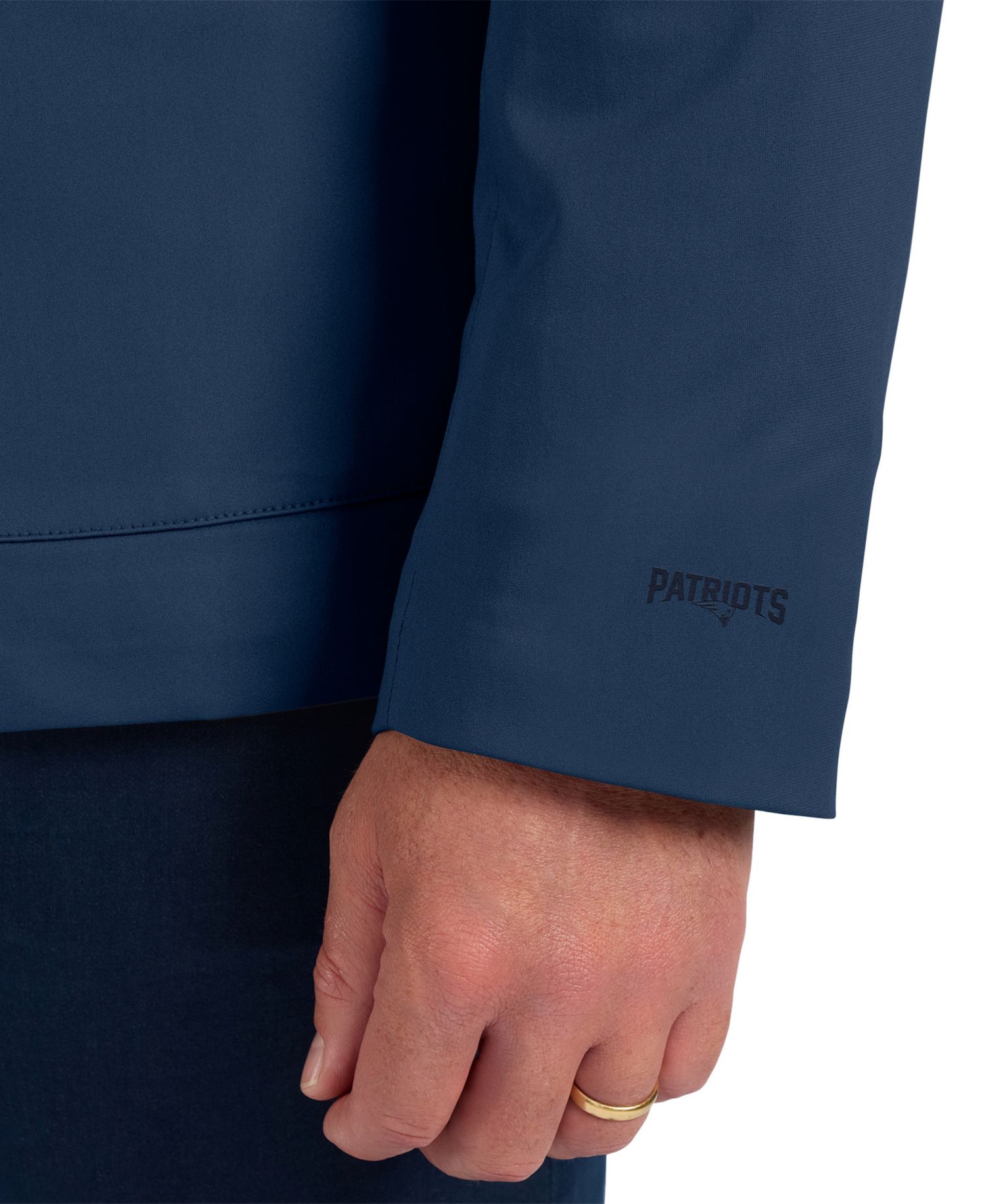 Men's Navy New England Patriots Man-In-Motion Blazer