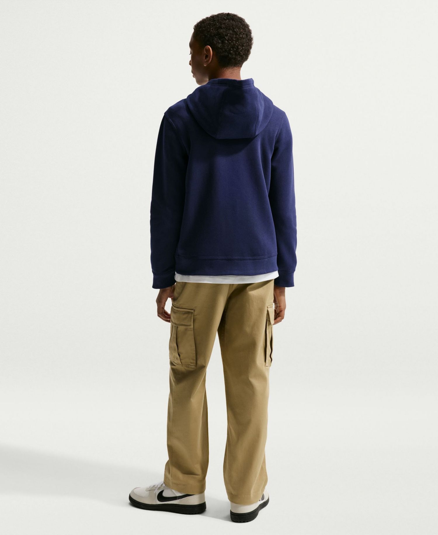 Big Boys and Girls Blue France National Team Club Hoodie