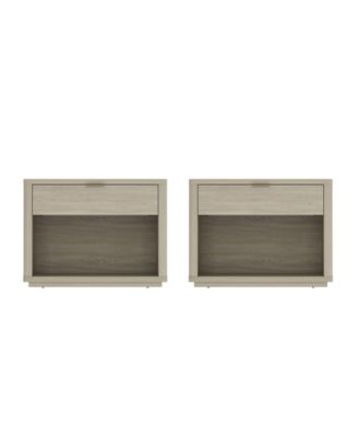 Evelyn 2-Piece Modern Nightstands