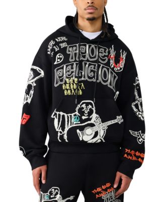 Men's Oversized Loose-Fit Hoodie