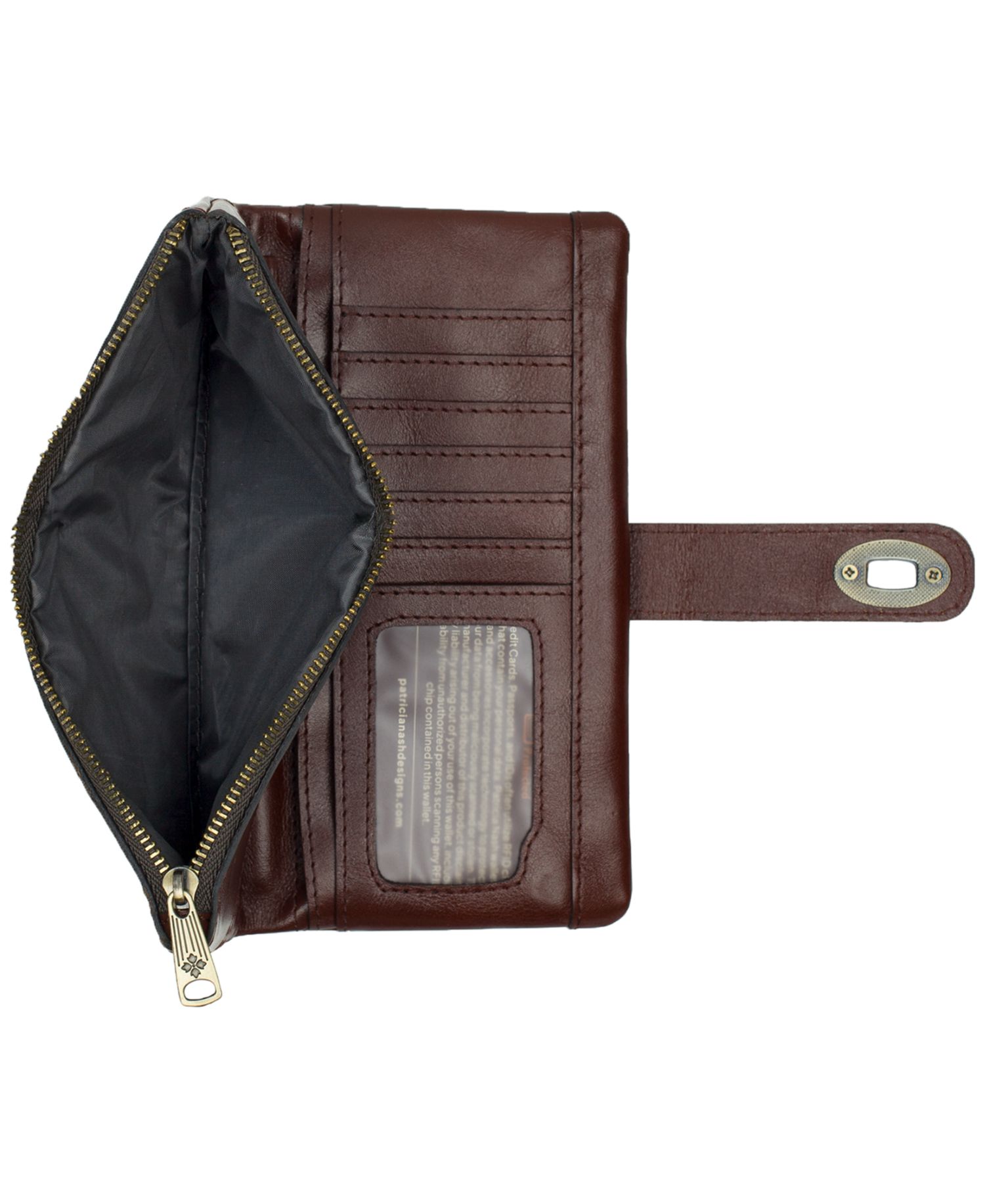 Annesley Leather Wristlet