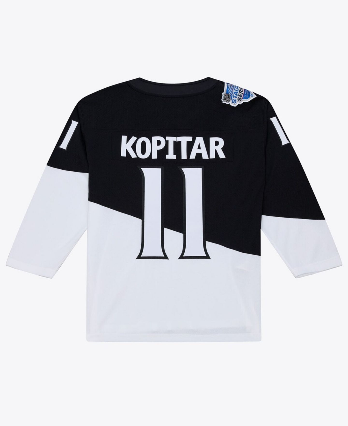 Мужской топ Mitchell & Ness Anze Kopitar Black Los Angeles Kings 2020 Power Play Jersey — фото 2