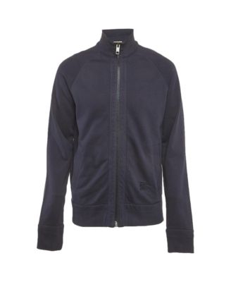 Men's Cotton Knit Zip-Up Jacket