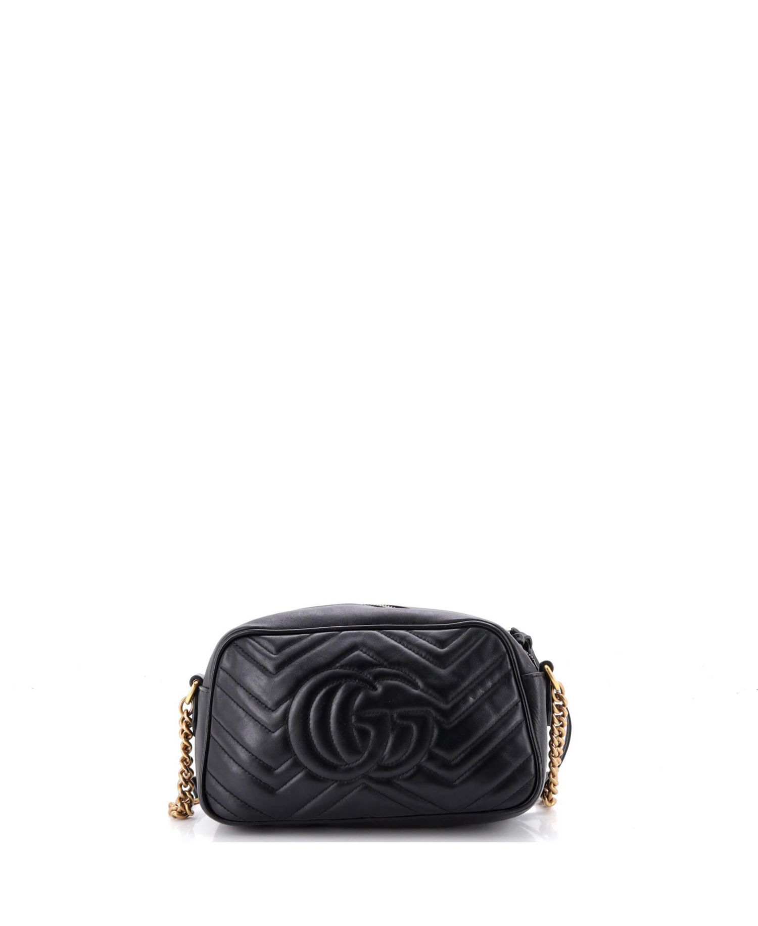 Small GG Marmont Shoulder Bag Matelasse Leather