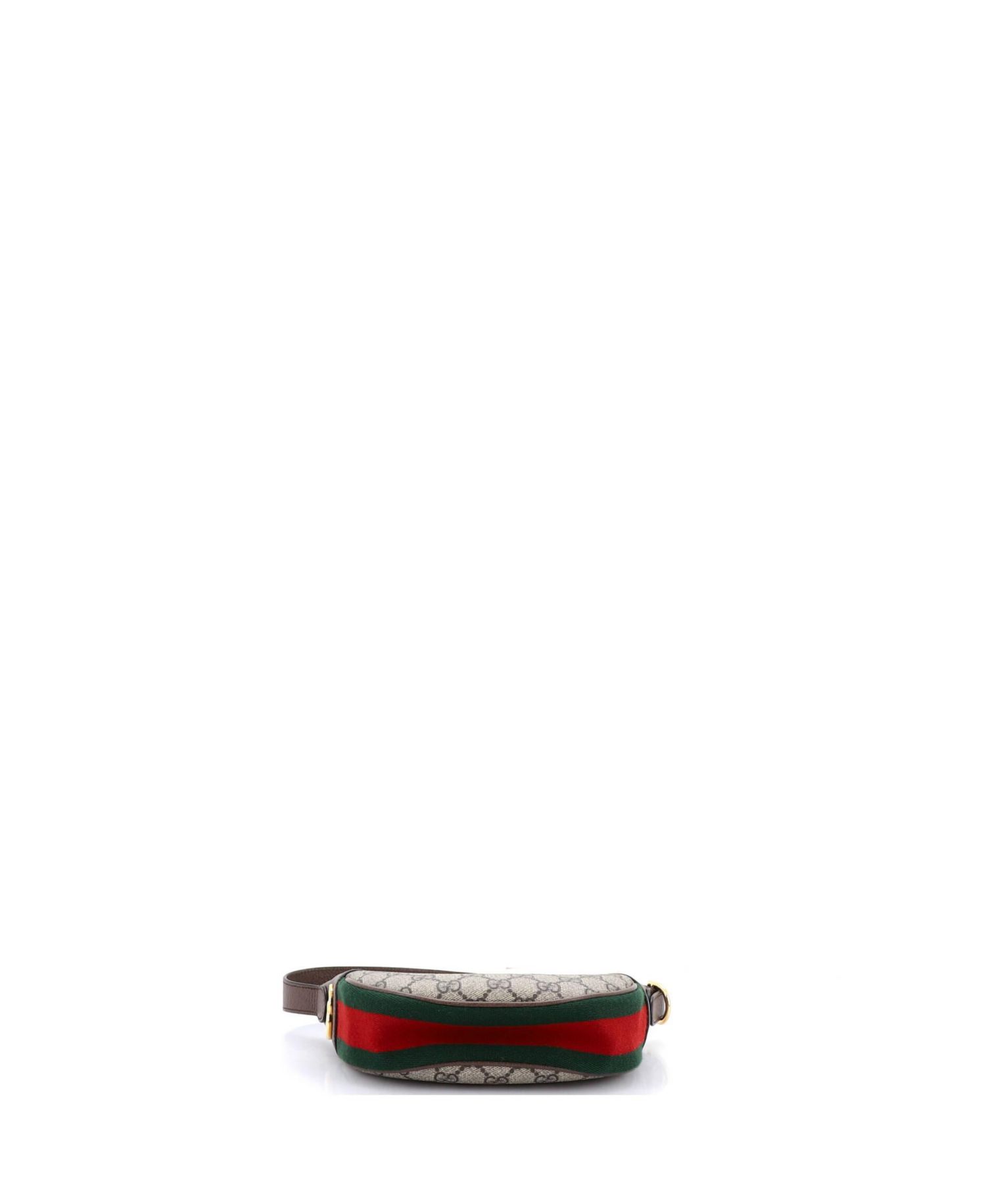 Mini Ophidia Half Moon Bag GG Coated Canvas
