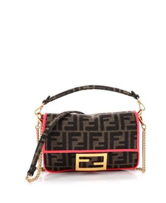 Mini Baguette NM Bag Zucca Canvas