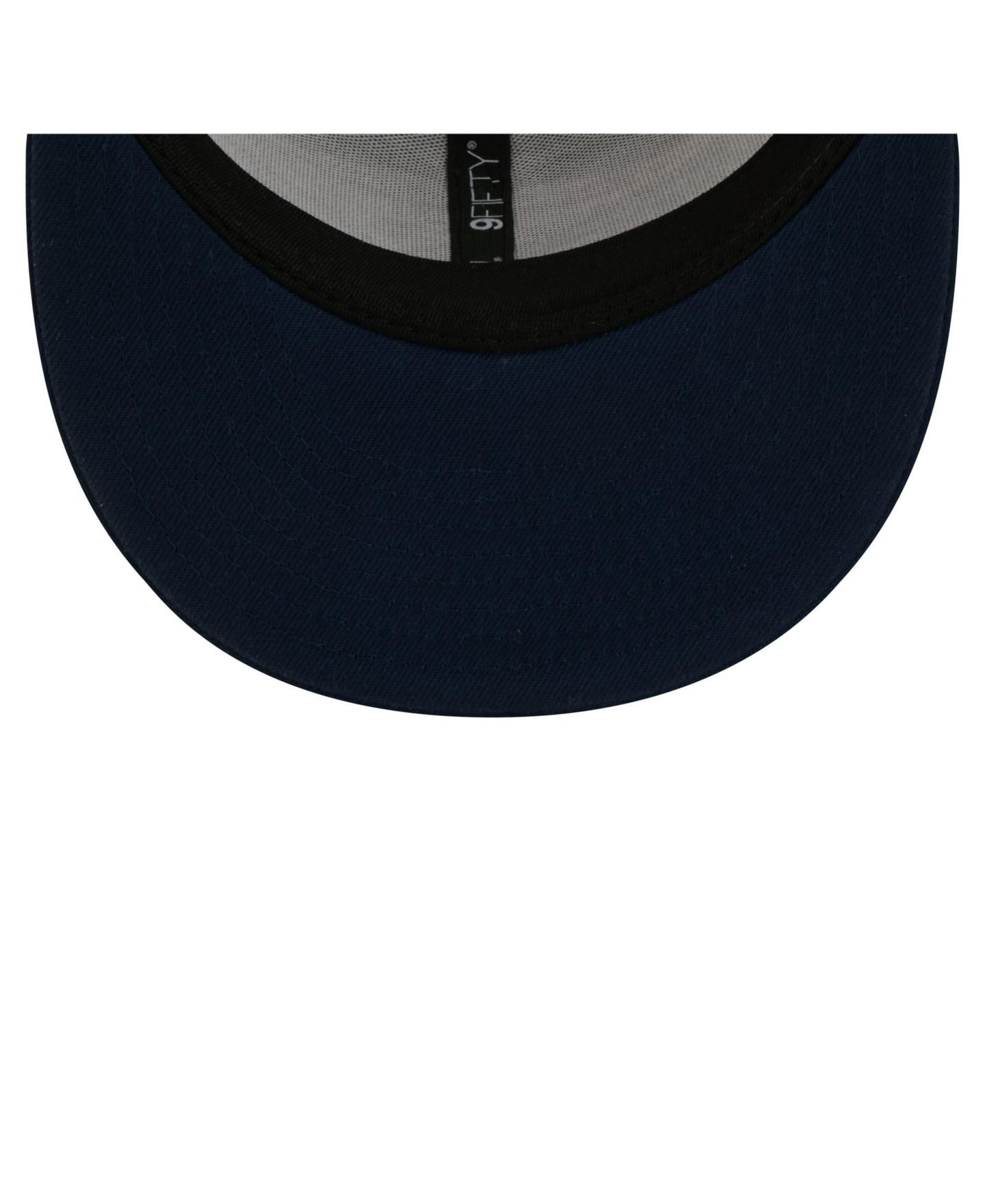 Мужская кепка New Era Navy New England Patriots Core Team 9FIFTY Trucker Snapback Hat — фото 5