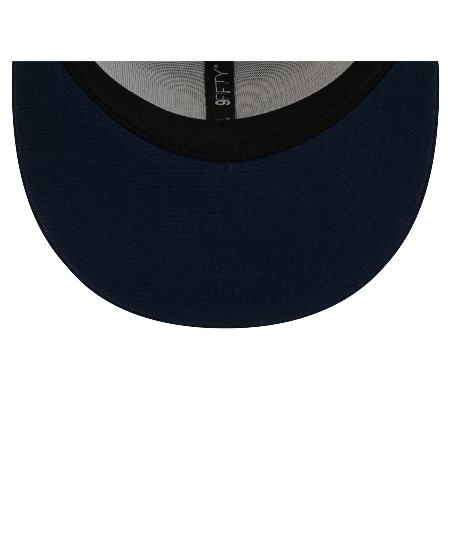 Men's Navy New England Patriots Core Team 9FIFTY Trucker Snapback Hat