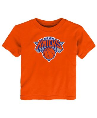 Toddler Orange New York Knicks Primary Logo T-Shirt