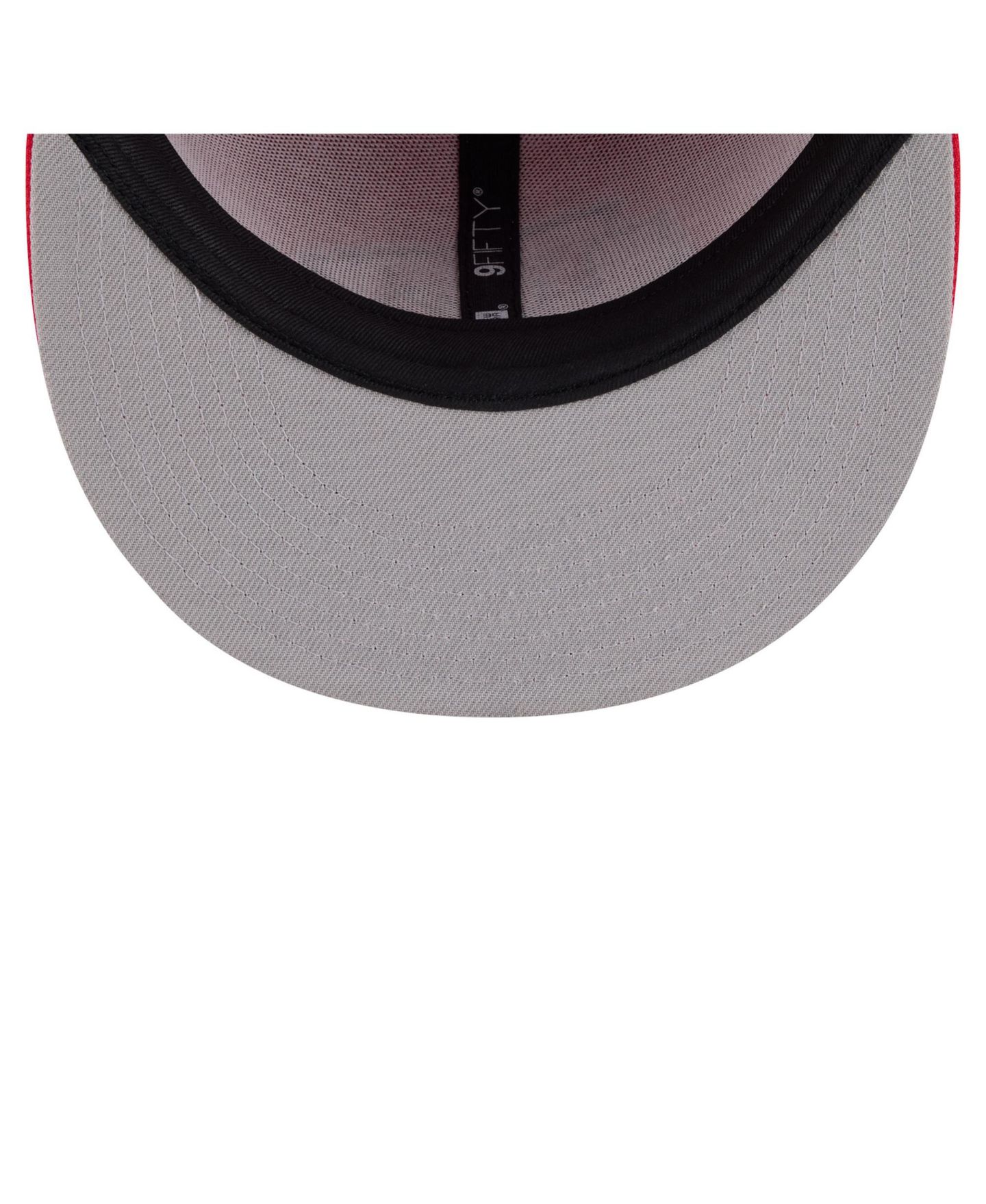 Мужская кепка New Era Red Kansas City Chiefs 9FIFTY Snapback Hat — фото 5