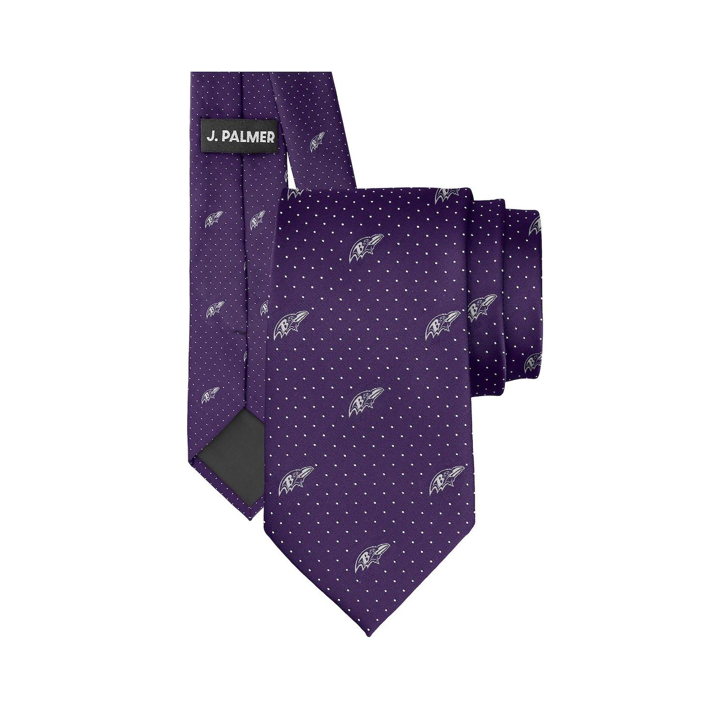 Men's Baltimore Ravens Game Day Polka Dot Tie