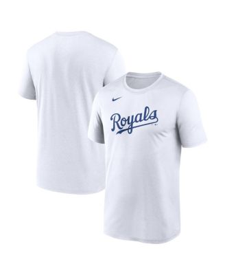 Men's White Kansas City Royals New Legend Wordmark Dri-FIT T-Shirt