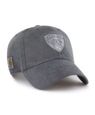 X Carhartt Men's Charcoal Florida Panthers Clean Up Adjustable Hat