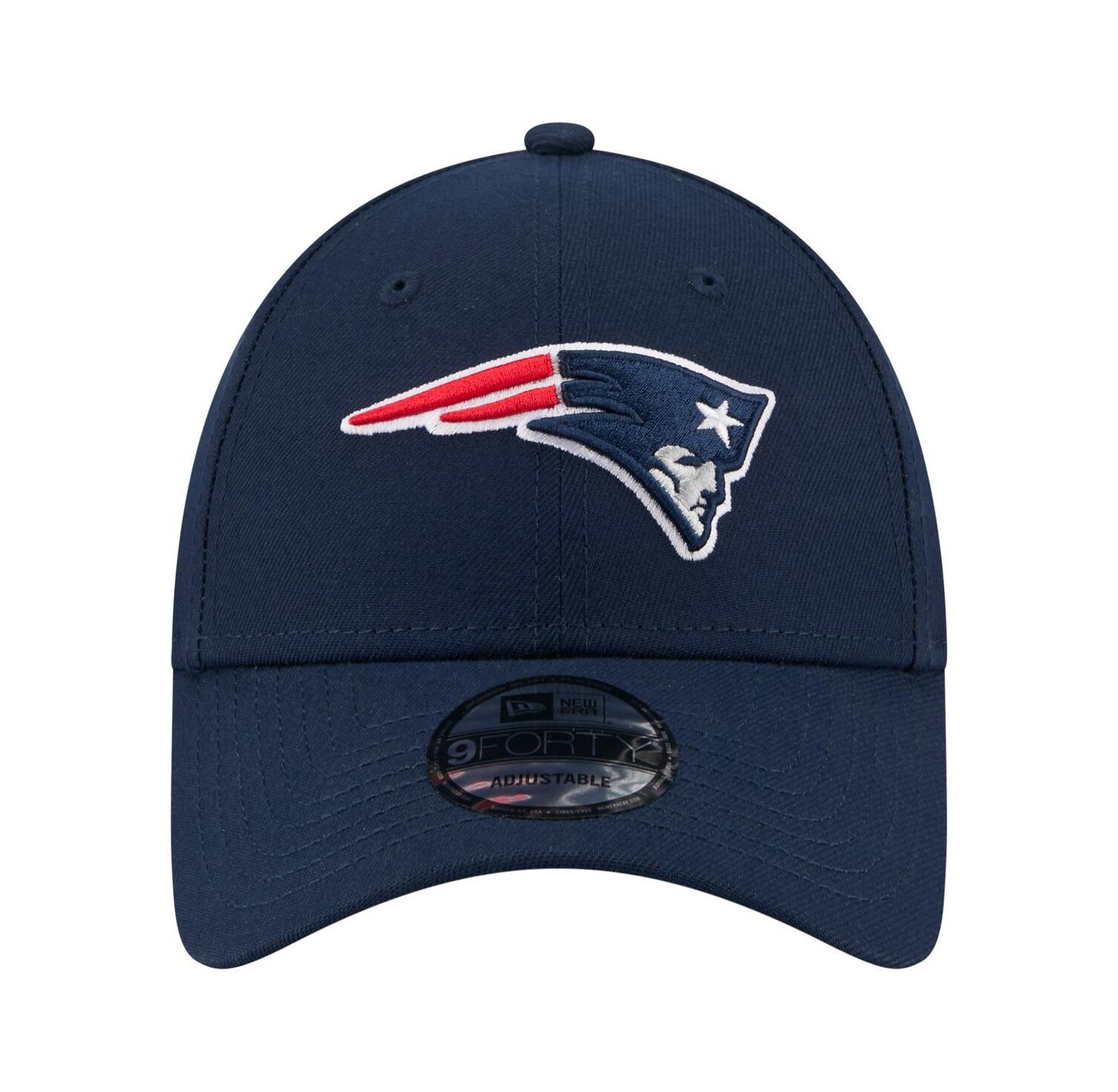Men's Navy New England Patriots Core Team 9FORTY Adjustable Hat