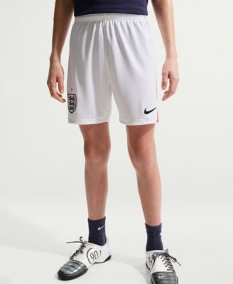 Big Boys and Girls White England National Team 2026 Home Stadium Replica Shorts