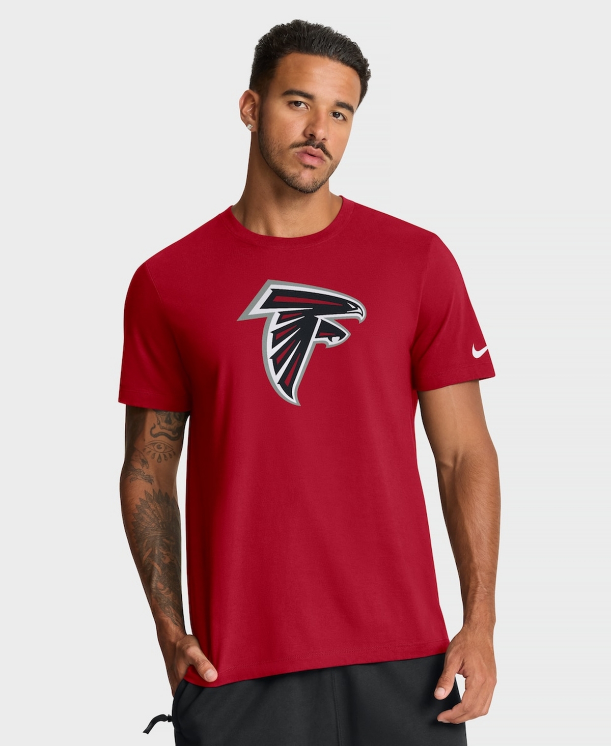 Nike Men's Red Atlanta Falcons Essential Logo T-Shirt