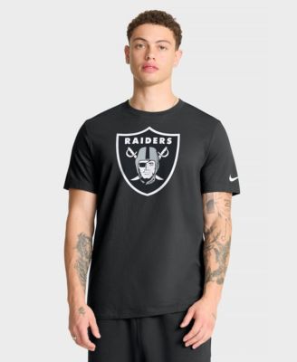 Men's Black Las Vegas Raiders Essential Logo T-Shirt