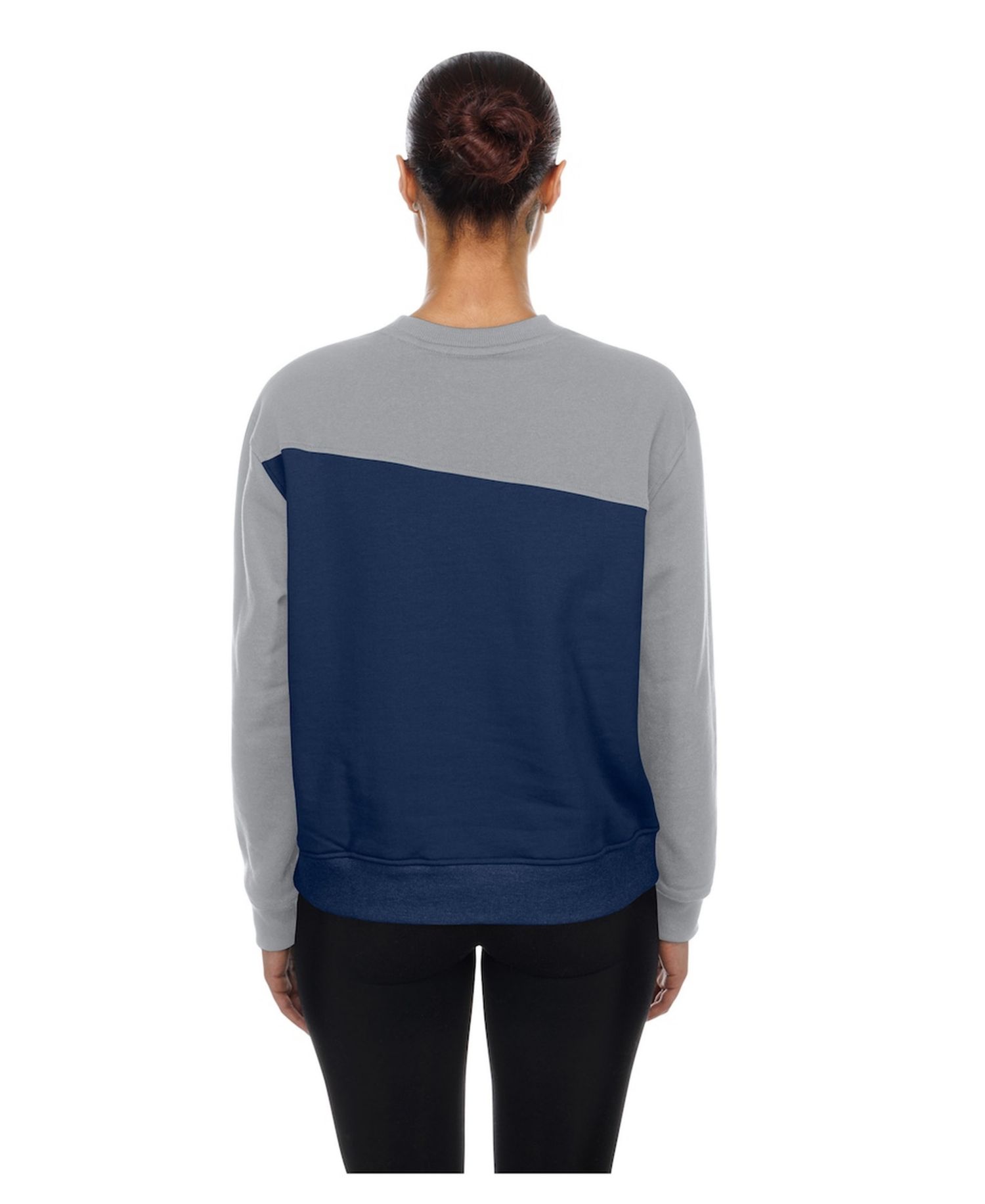 Women's Navy/Gray New York Yankees Gameday Fleece Sweatshirt