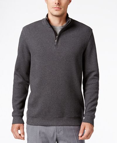 Tasso Elba Men's Quarter-Zip Pullover, Only at Macy's