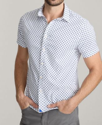 Men's Slim Sit Performance Short-Sleeve Tidwell Shirt