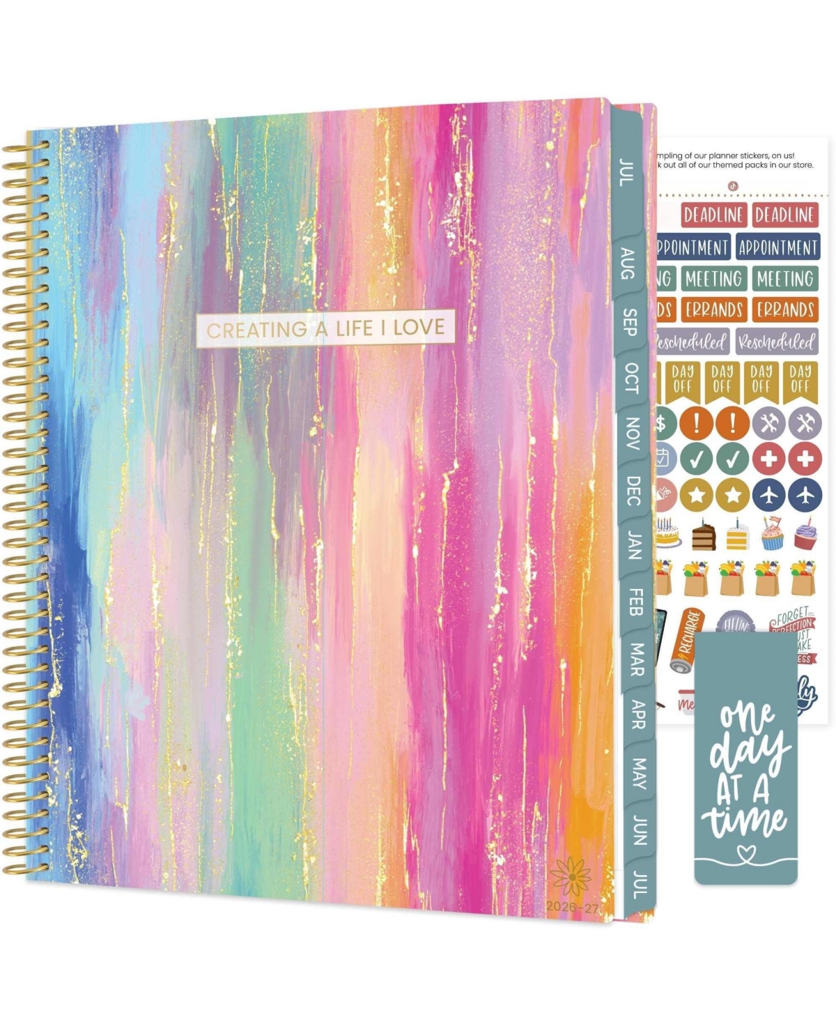 Gnuadz Academic Pocket Planner 2026-2027 13 Month Weekly Monthly Agenda