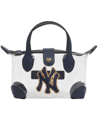 New York Yankees Clear Pouchette Crossbody Bag