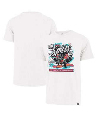 Men's White San Antonio Spurs 2026 NBA Playoffs Round Two Franklin T-Shirt
