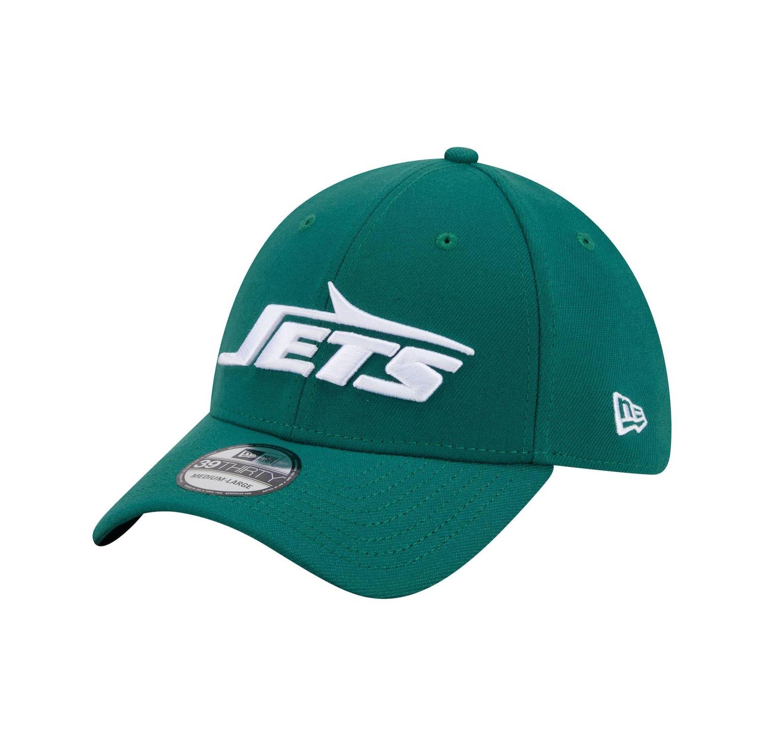 Men's Green New York Jets Core Team 39THIRTY Flex Hat