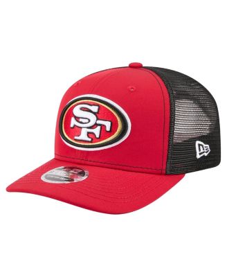 Men's Red San Francisco 49ers 9SEVENTY Trucker Adjustable Hat