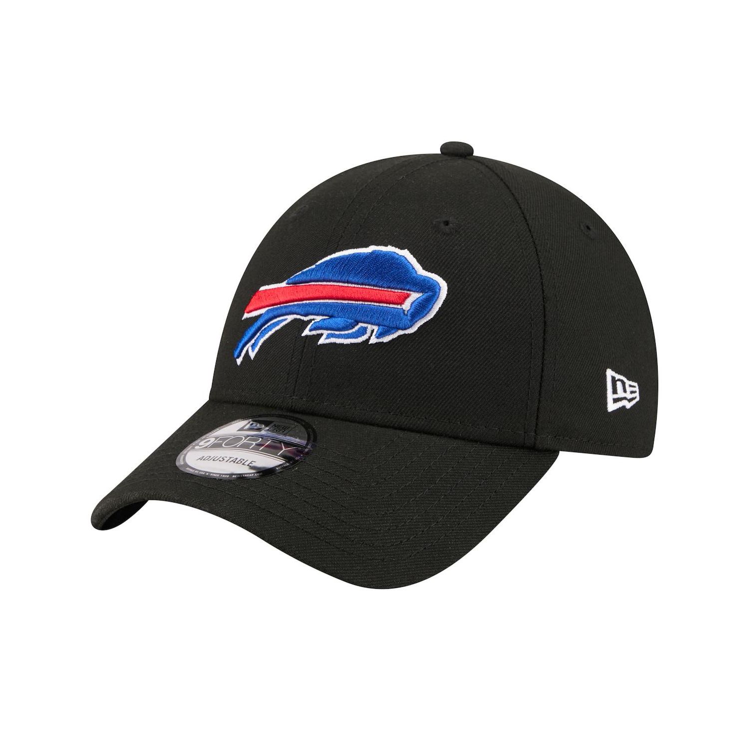 Men's Black Buffalo Bills Core Team 9FORTY Adjustable Hat