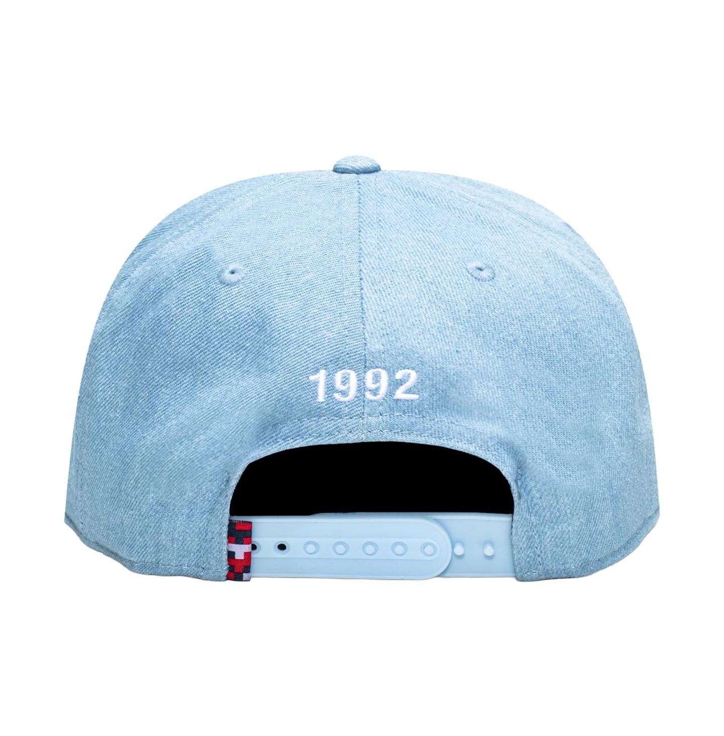 Кепка Fan Ink Light Blue Usmnt Making History Snapback Hat — фото 3