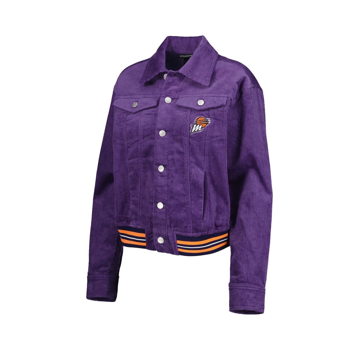 Women's Purple Phoenix Mercury Corduroy Button-Up Shacket