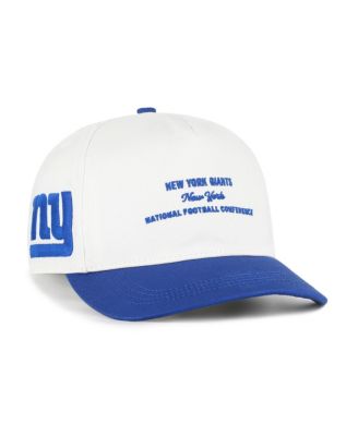 Men's White New York Giants Contemporary Two-Tone Hitch Adjustable Hat