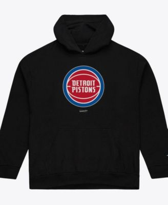 Men's Black Detroit Pistons Basic Fleece Hoodie
