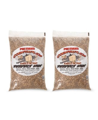 40 Lb Mix Hickory, Cherry, Maple, and Apple Wood Pellets (2 Pack)