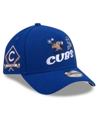 Big Boys and Girls Royal Chicago Cubs Looney Tunes A-Frame 9FORTY Adjustable Hat