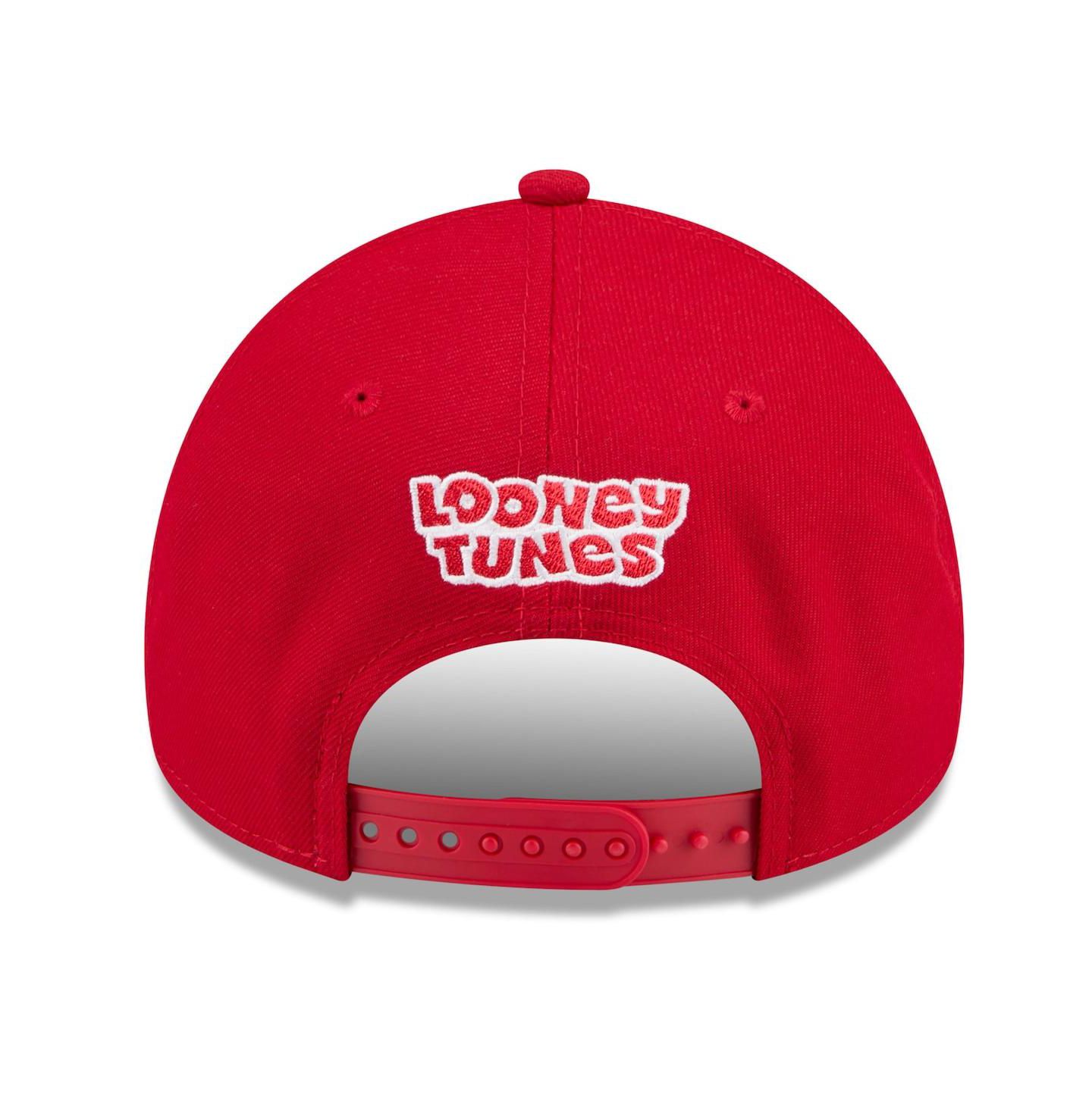 Детская кепка New Era Red St. Louis Cardinals Looney Tunes A-Frame 9FORTY Adjustable Hat — фото 2