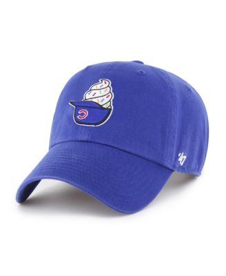 Men's Royal Chicago Cubs Ice Cream Helmet Clean Up Adjustable Hat