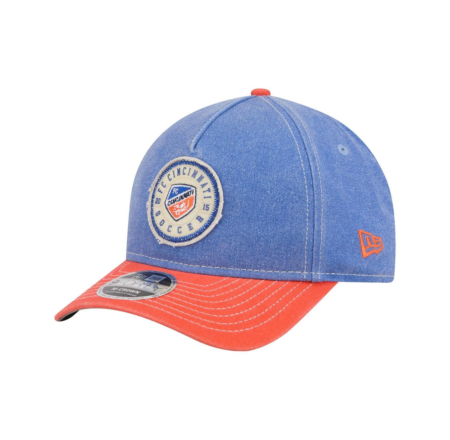 Men's Blue FC Cincinnati Jersey Hook 9FORTY Adjustable Hat