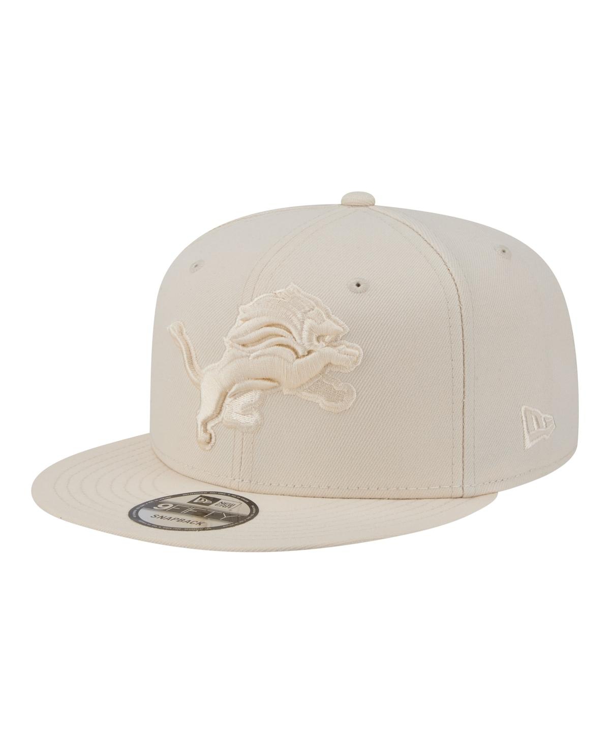 New Era Men's Cream Detroit Lions Colorpack 9FIFTY Snapback Hat - Cream