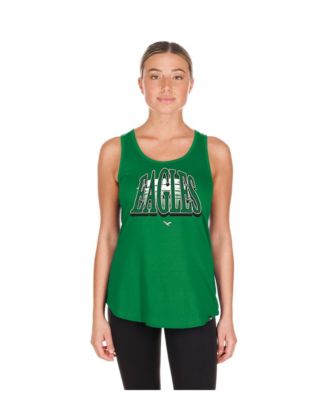 Women's Kelly Green Philadelphia Eagles Summer Tank Top